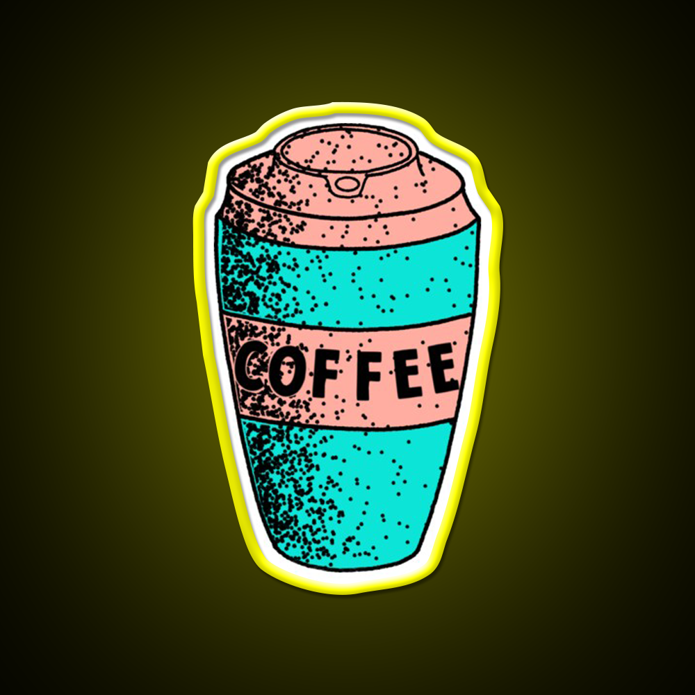 Coffee Cafe Led Neon Sign Espresso Bar Art For Coffee Shop Rgb Color