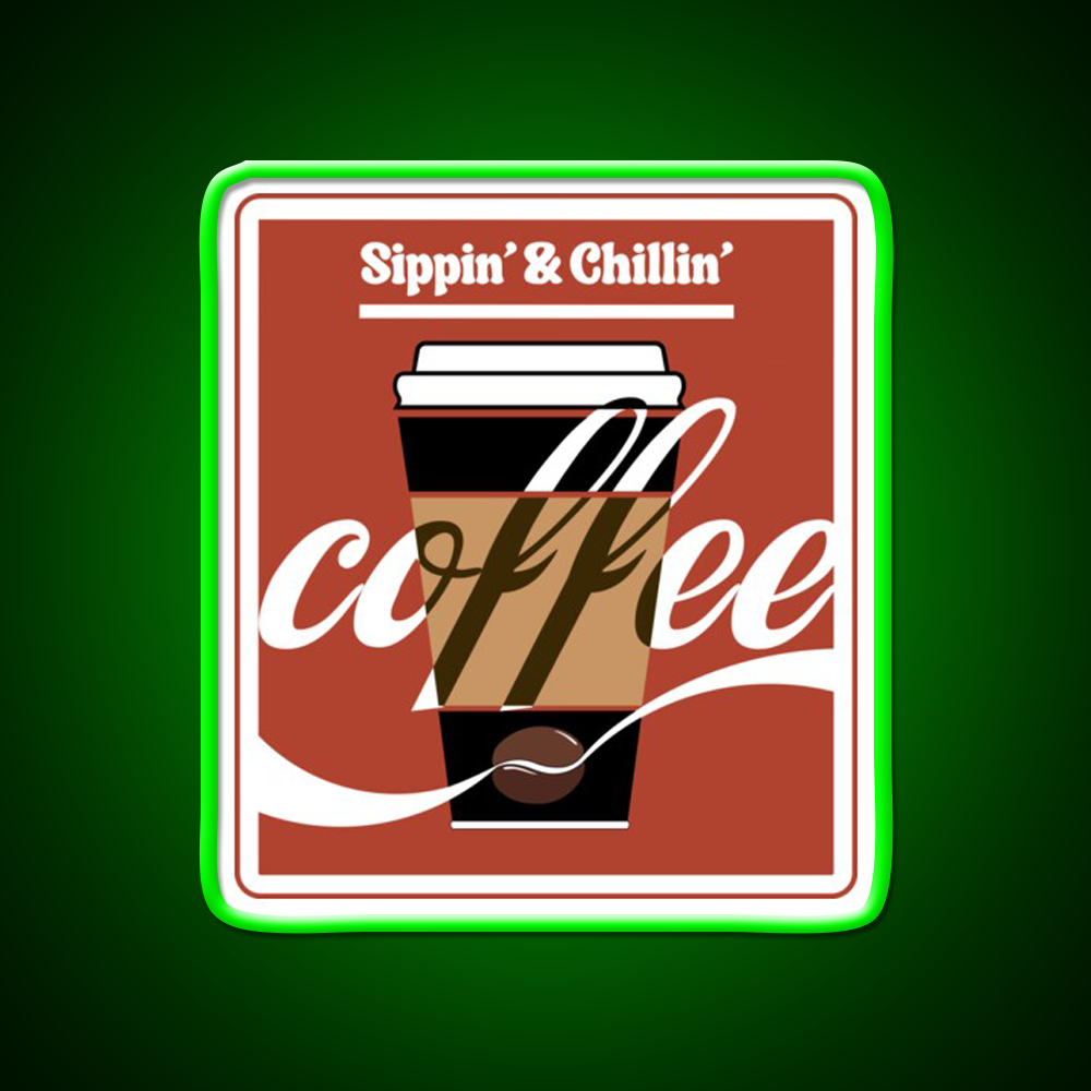 Coffee Cafe Led Neon Sign Espresso Bar Art Rgb Color