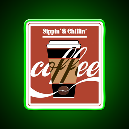 Coffee Cafe Led Neon Sign Espresso Bar Art Rgb Color