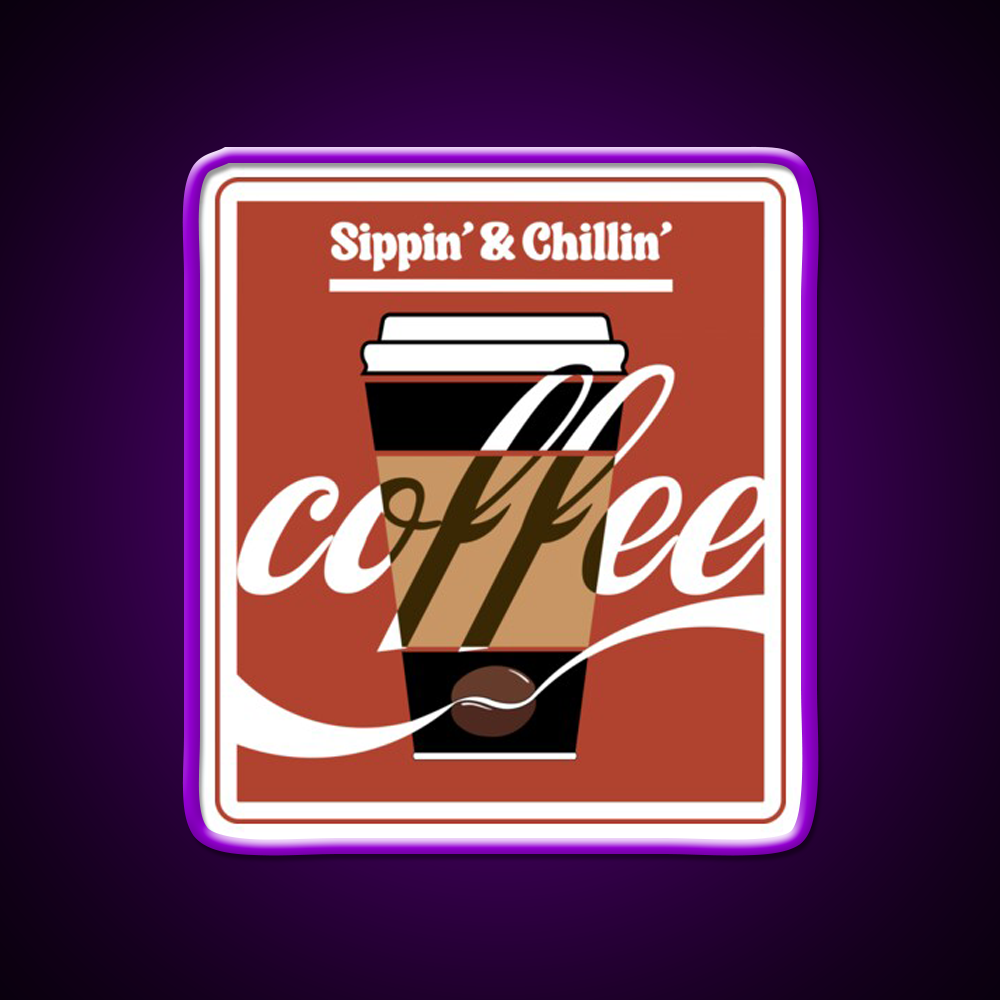 Coffee Cafe Led Neon Sign Espresso Bar Art Rgb Color