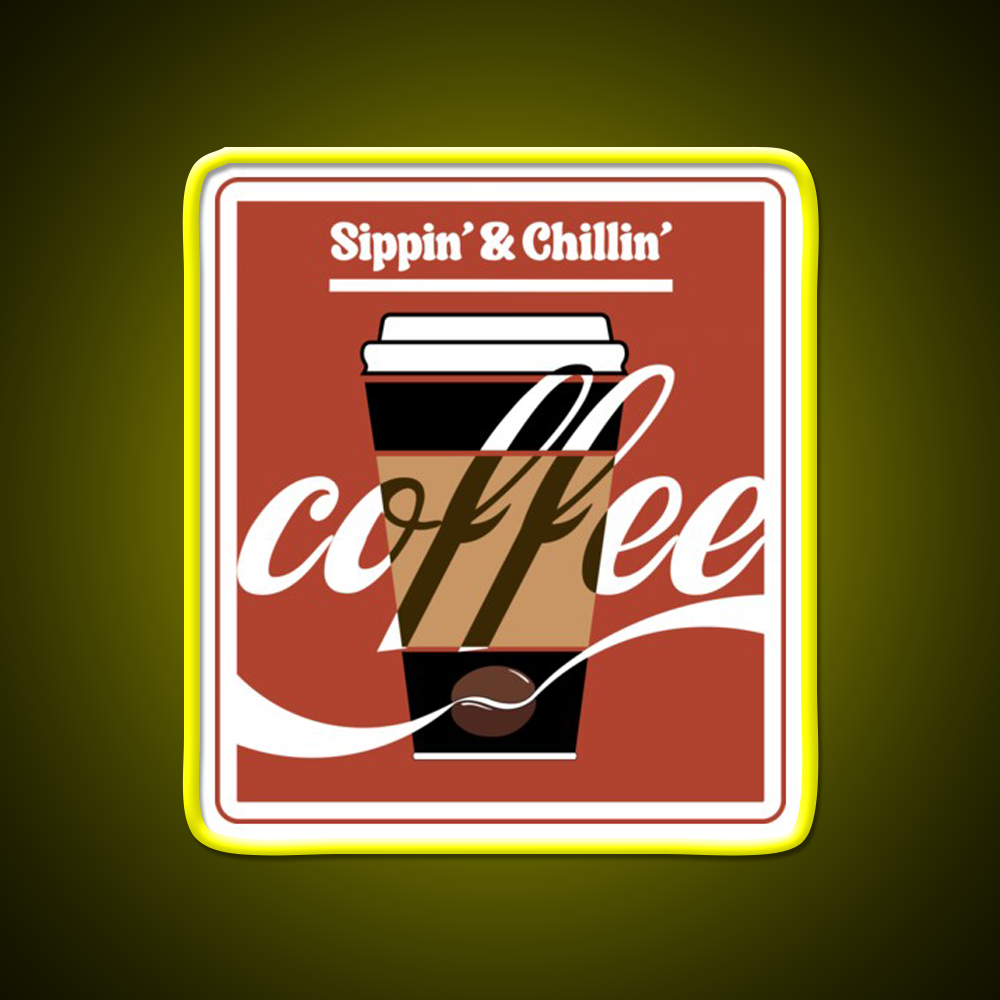 Coffee Cafe Led Neon Sign Espresso Bar Art Rgb Color