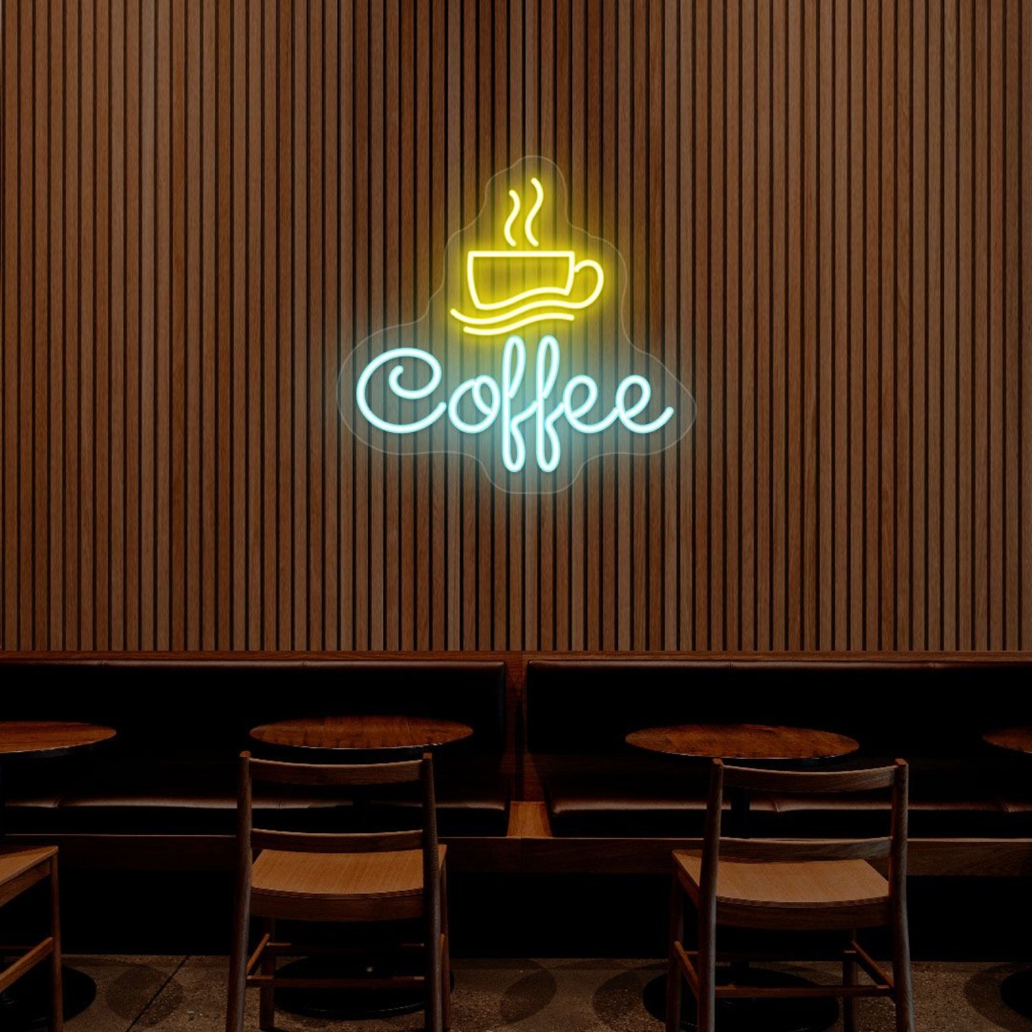 Coffee Cafe Led Neon Sign Multicolor | Shineneon