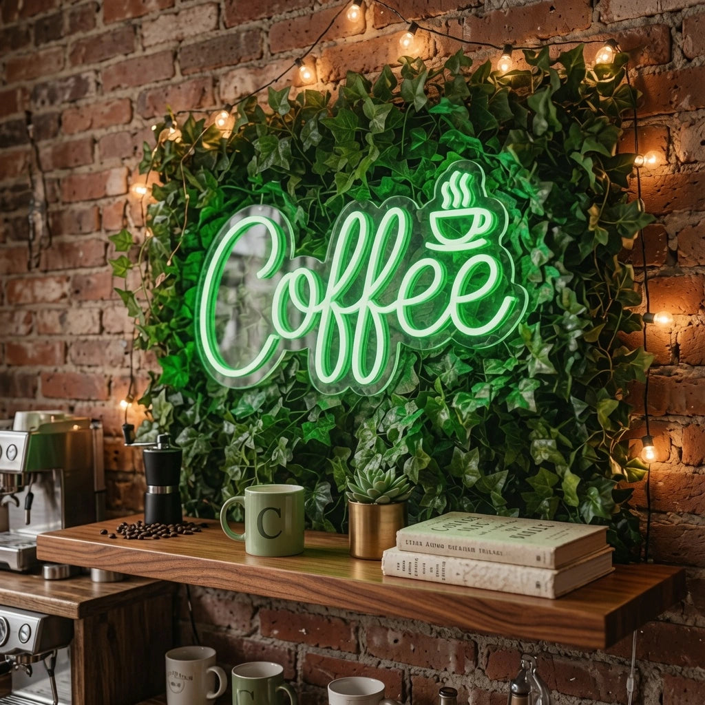 Coffee Coffee Bar Decor LED Neon Sign - 02 High-Converting Product Image