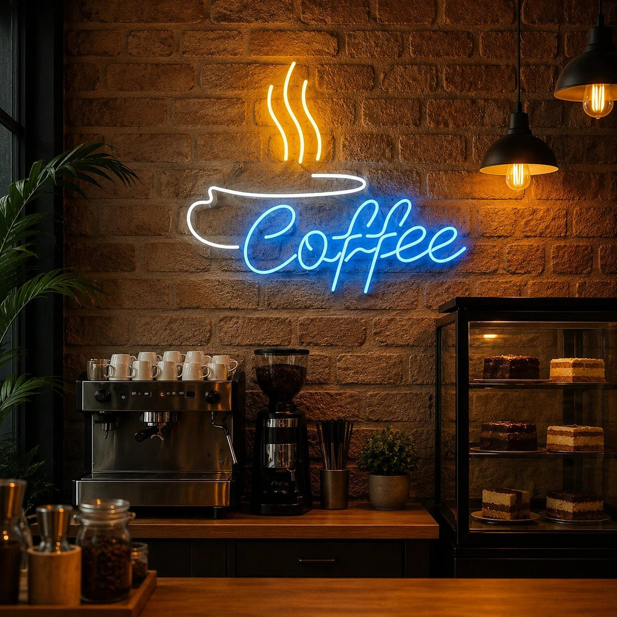 Coffee Cup Cafe LED Neon Sign - Shineneon