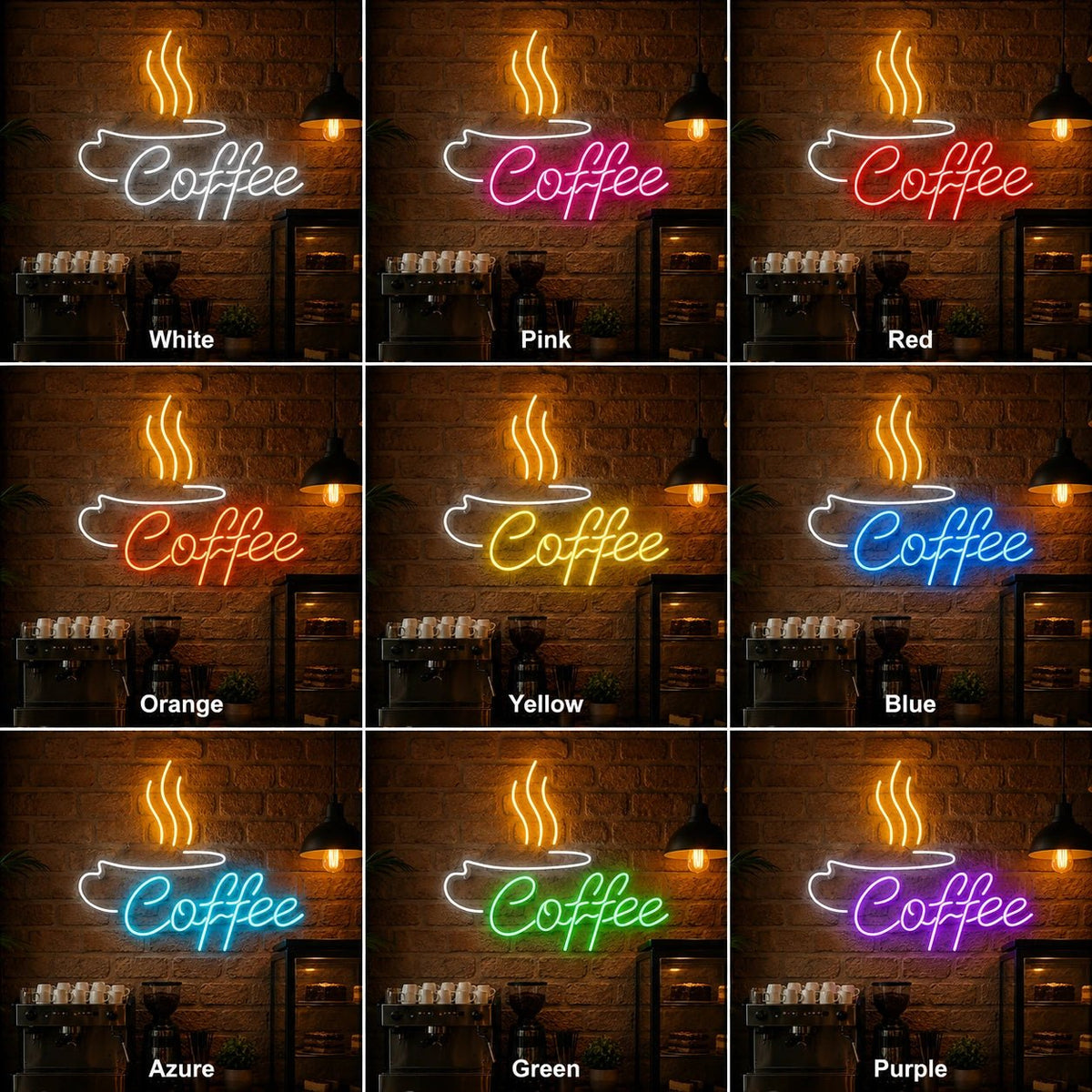 Coffee Cup Cafe LED Neon Sign - Shineneon