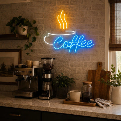 Coffee Cup Cafe LED Neon Sign - Shineneon