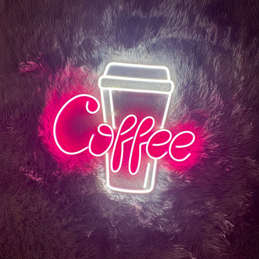 Coffee Cup Led Sign