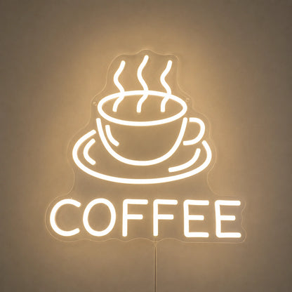 Coffee Cup Line Neon Sign LED Neon Sign main product image