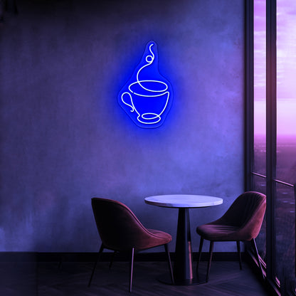 Coffee Cup Neon Sign Coffee Shop Neon Sign