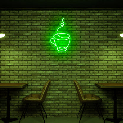 Coffee Cup Neon Sign Coffee Shop Neon Sign