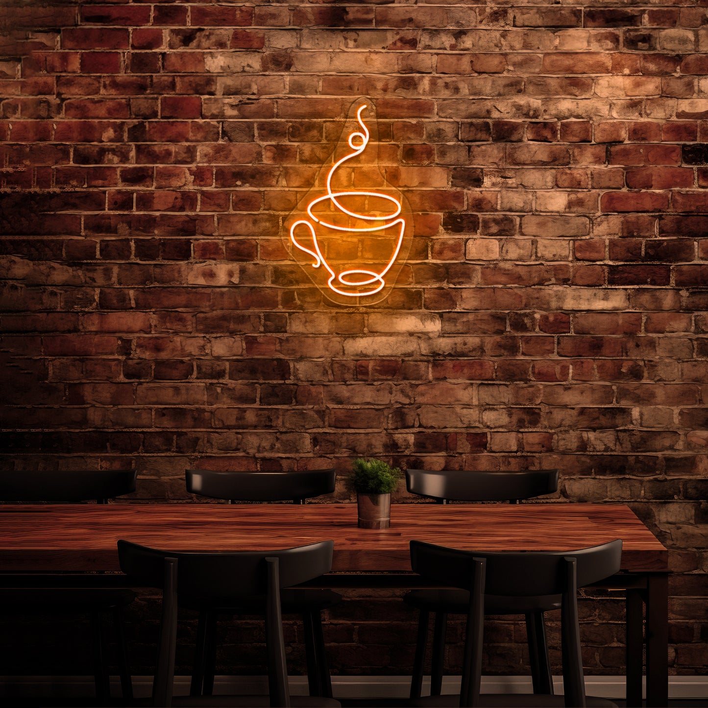 Coffee Cup Neon Sign Coffee Shop Neon Sign