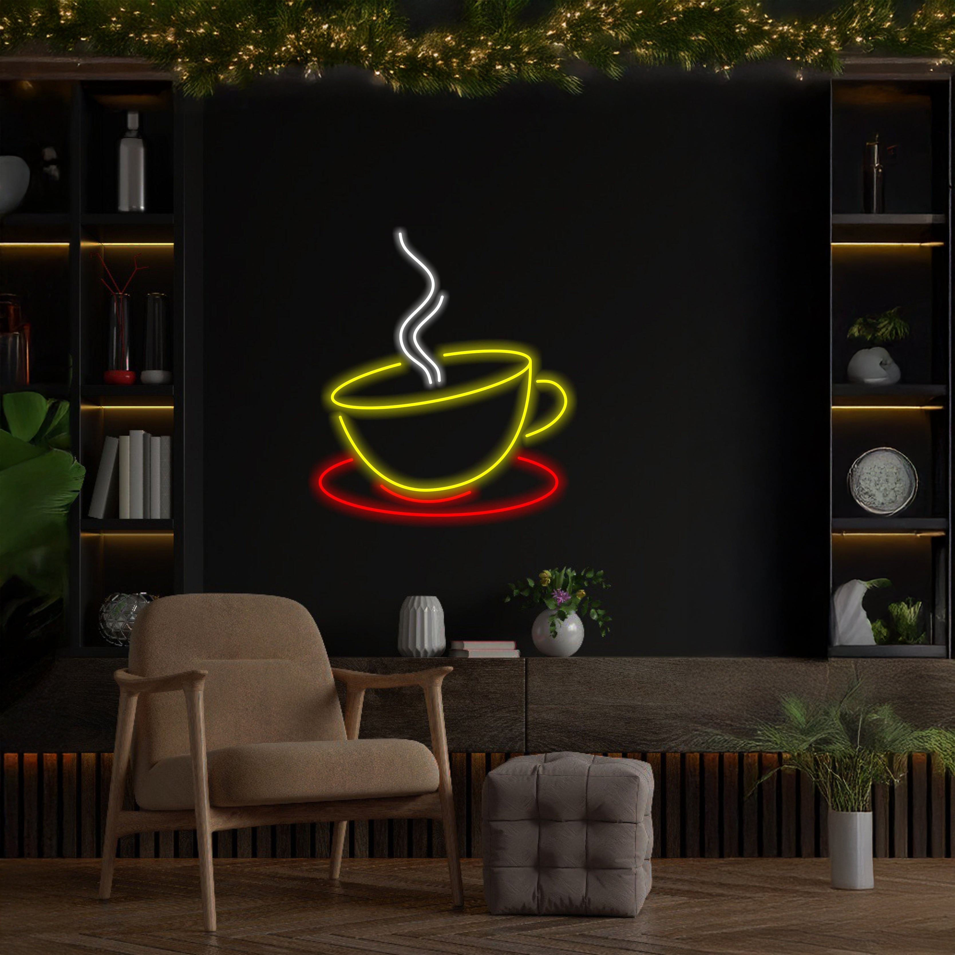 Coffee Cup Neon Sign Wall Decor | Shineneon