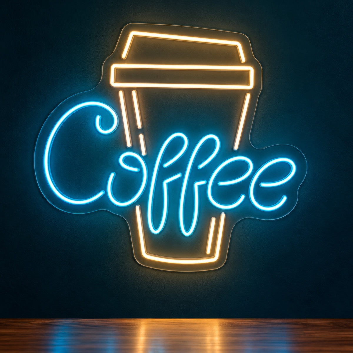 Coffee Cup LED Neon Sign - product hero