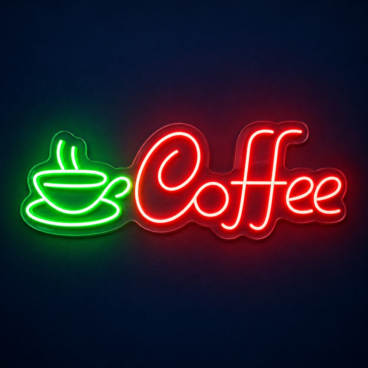 Coffee Cup LED Neon Sign - product hero