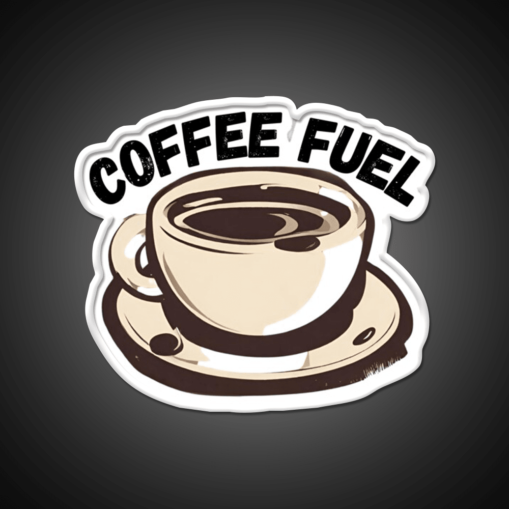 Coffee Fuel Cafe Led Neon Sign Espresso Bar Art Rgb Color - Shineneon