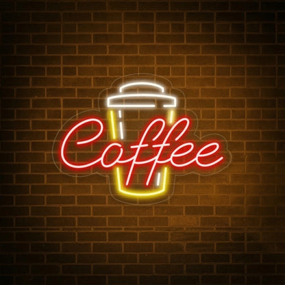 Coffee Hospitality Room Art LED Neon Sign - 01 Original Product Image