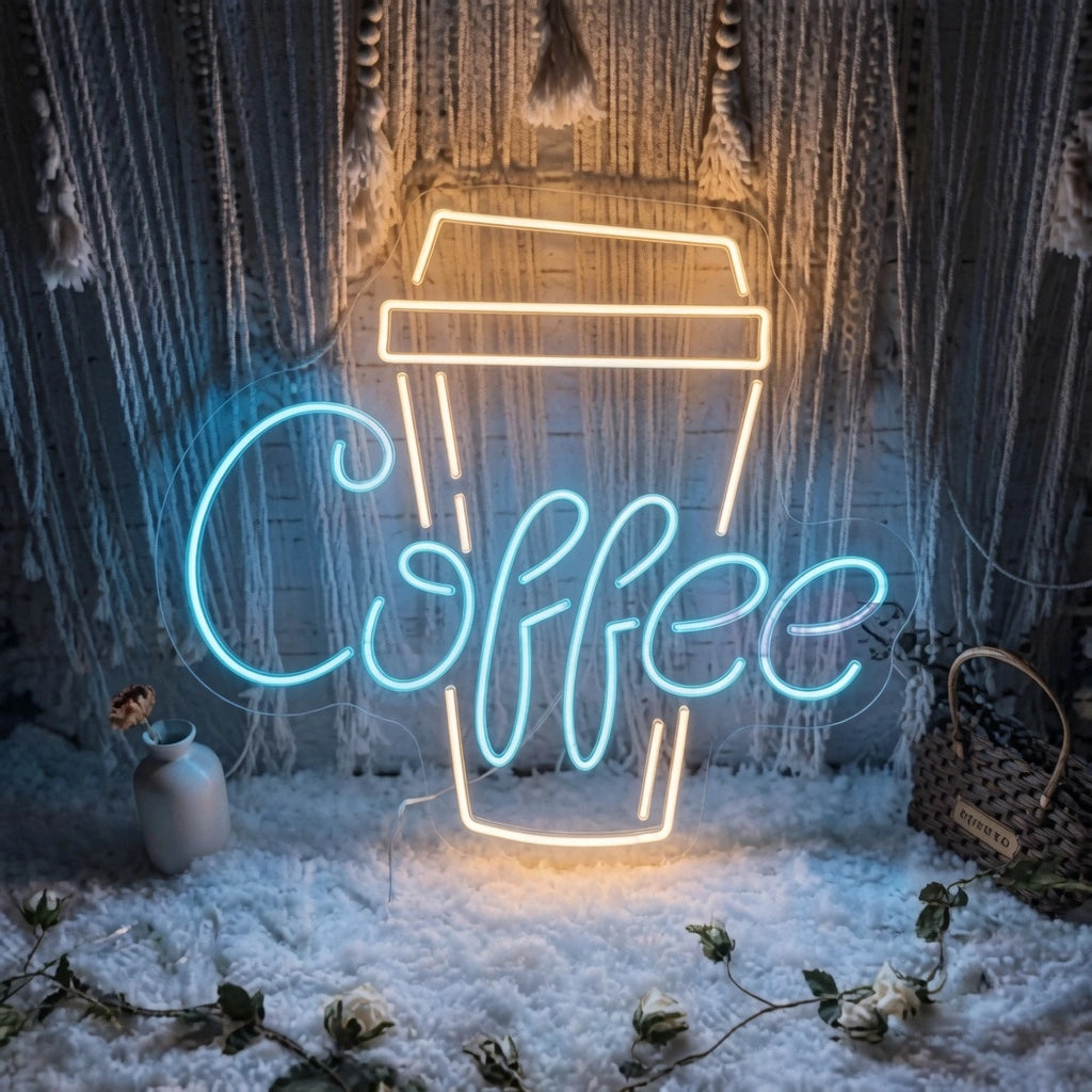 Coffee Hospitality Room Decor LED Neon Sign - 01 Original Product Image