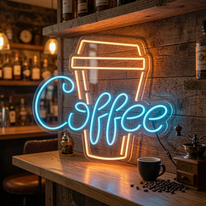 Coffee Hospitality Room Decor LED Neon Sign - 02 High-Converting Product Image