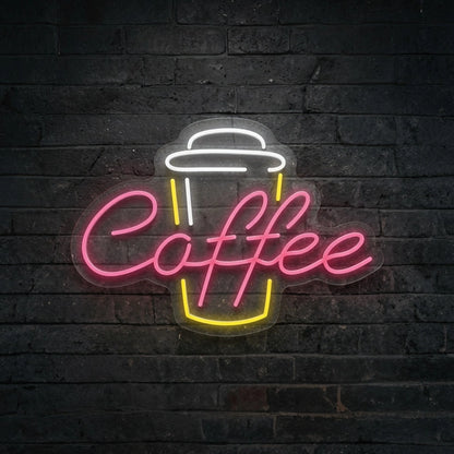 Coffee Hospitality Wall Art LED Neon Sign - 01 Original Product Image