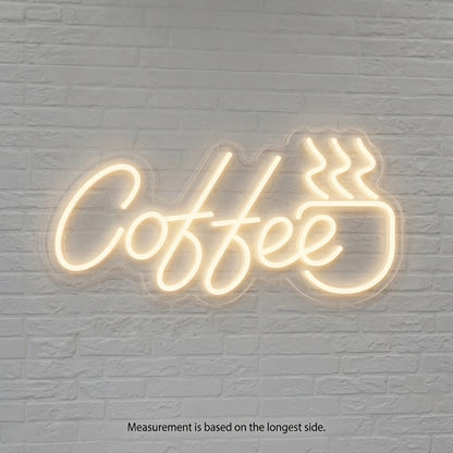 Coffee Hospitality Wall Decor LED Neon Sign - 04 Size Image