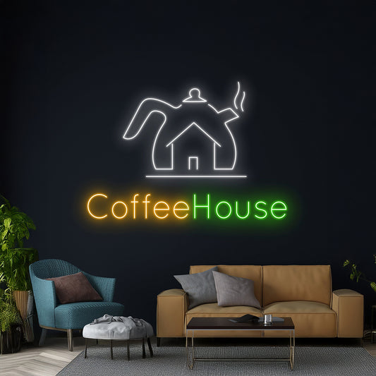 Coffee House Neon Sign