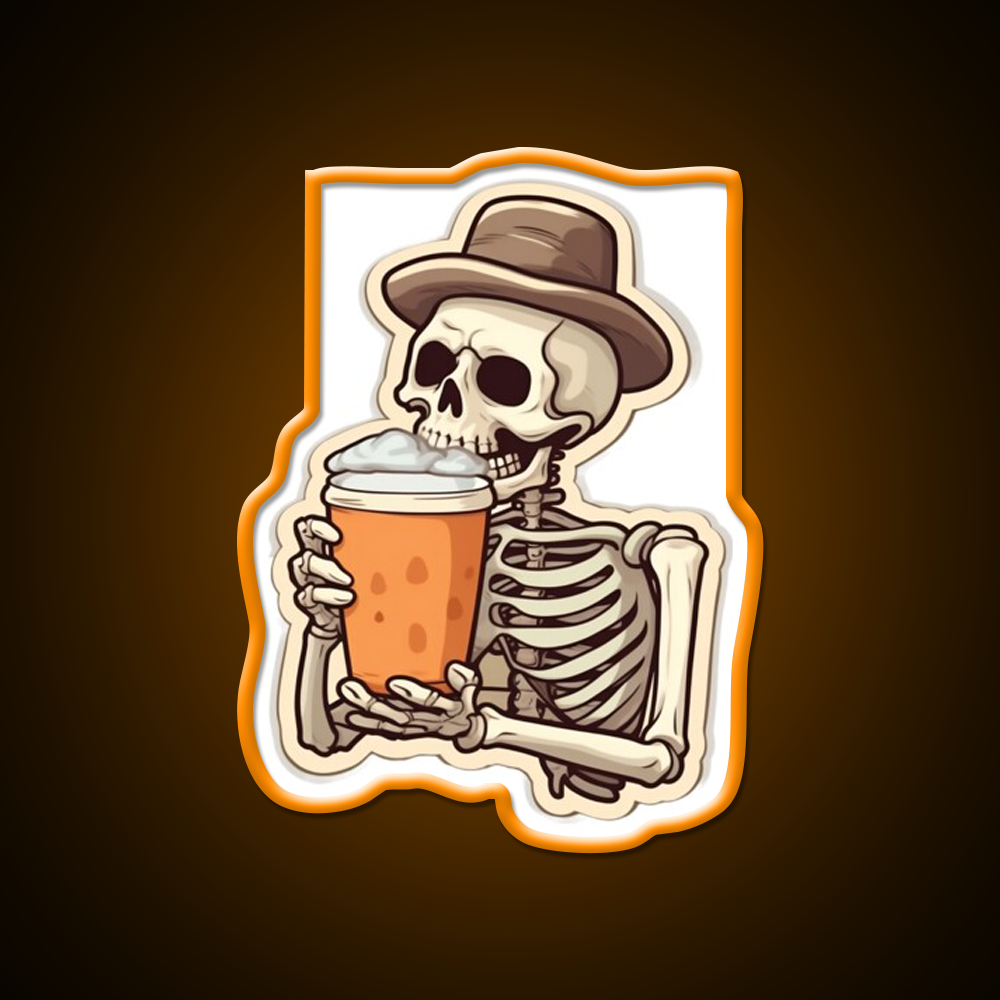 Coffee In My Bones Cafe Led Neon Sign Espresso Bar Art Rgb Color