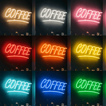 Coffee LED Neon Sign Wall Art - Shineneon