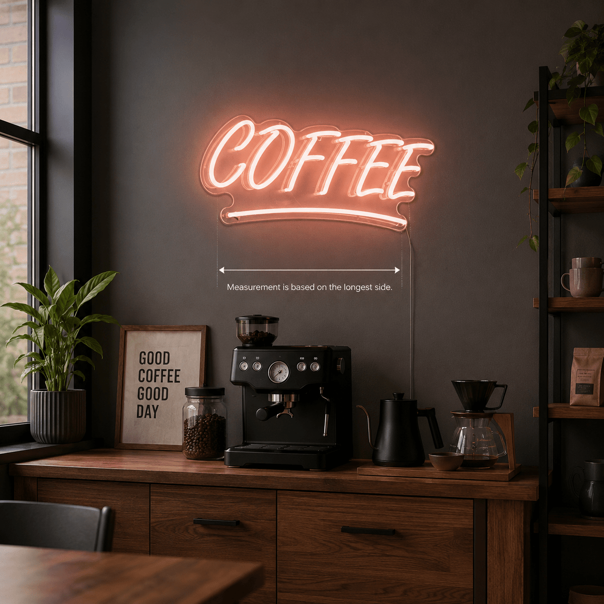 Coffee LED Neon Sign Wall Art - Shineneon