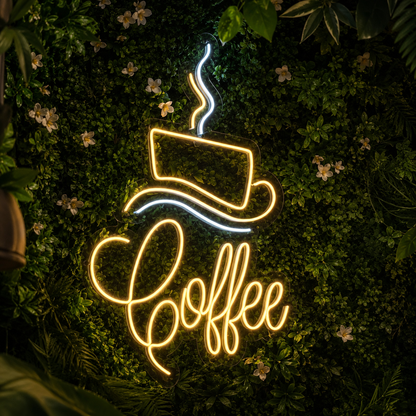 Coffee LED Neon Sign Wall Neon Sign - 01 Original Product Image