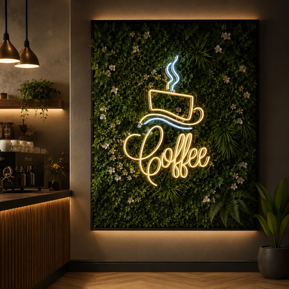 Coffee LED Neon Sign Wall Neon Sign - 04 Size Image