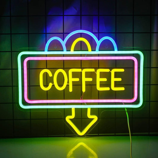 Coffee Led Sign Business Neon Sign For Home