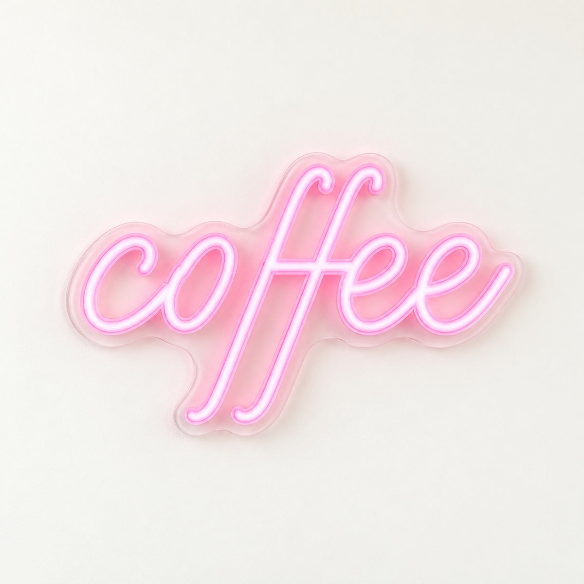 Coffee LED Neon Sign - natural light view