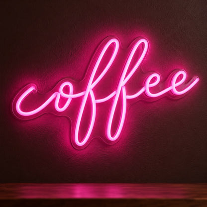 Coffee LED Neon Sign - product hero
