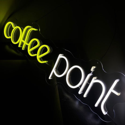 Coffee Point Led Sign Business Neon Sign