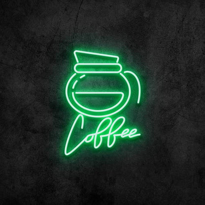 Coffee Pot Neon Sign | Shineneon