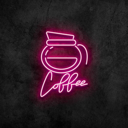 Coffee Pot Neon Sign | Shineneon