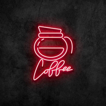 Coffee Pot Neon Sign | Shineneon