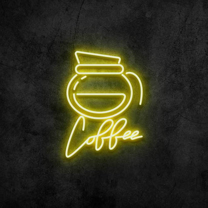 Coffee Pot Neon Sign | Shineneon