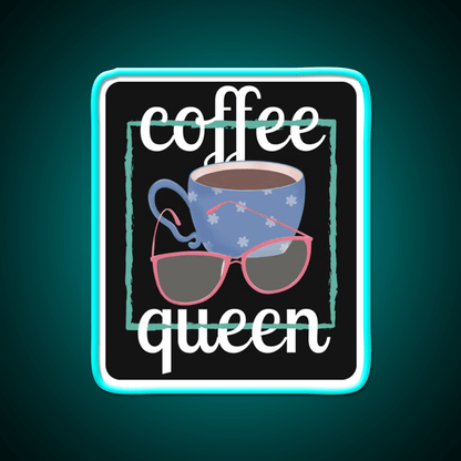 Coffee Queen For Coffee Lovers Cafe Led Neon Sign Espresso Bar Art Rgb Color - Shineneon