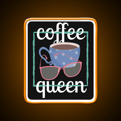 Coffee Queen For Coffee Lovers Cafe Led Neon Sign Espresso Bar Art Rgb Color - Shineneon