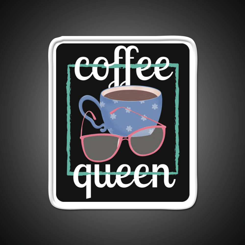 Coffee Queen For Coffee Lovers Cafe Led Neon Sign Espresso Bar Art Rgb Color - Shineneon