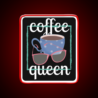 Coffee Queen For Coffee Lovers Cafe Led Neon Sign Espresso Bar Art Rgb Color - Shineneon
