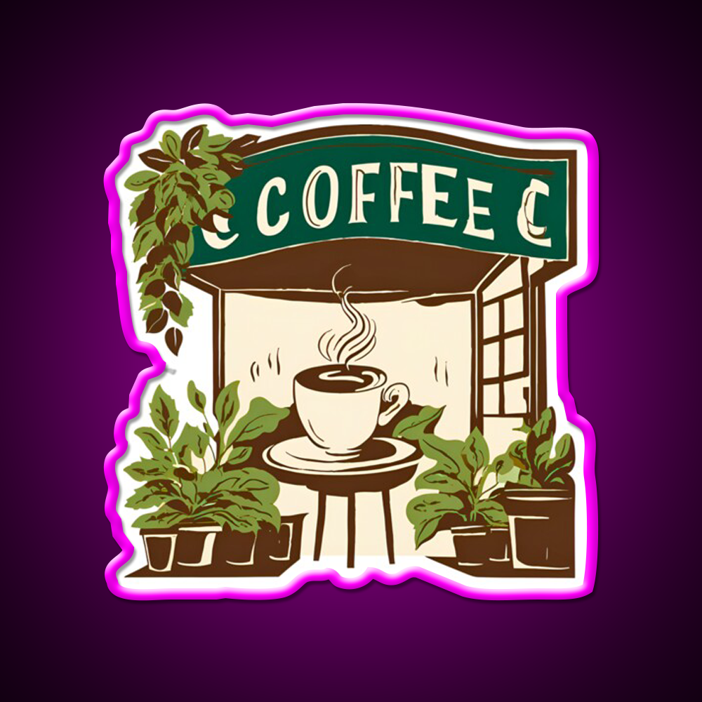 Coffee Shop Cafe Led Neon Sign Espresso Bar Art Rgb Color