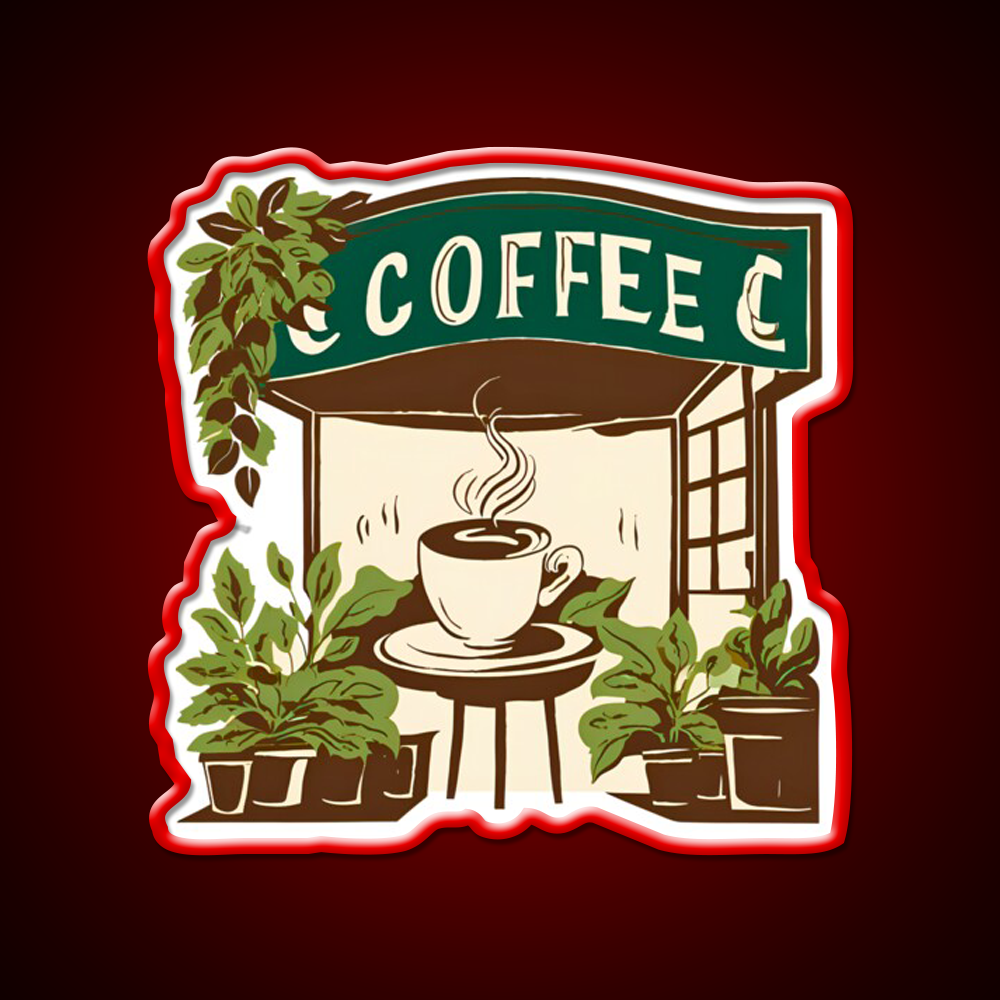 Coffee Shop Cafe Led Neon Sign Espresso Bar Art Rgb Color