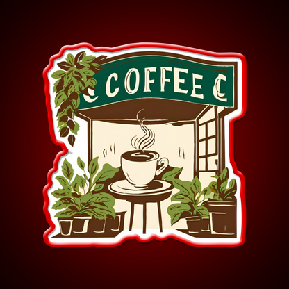 Coffee Shop Cafe Led Neon Sign Espresso Bar Art Rgb Color