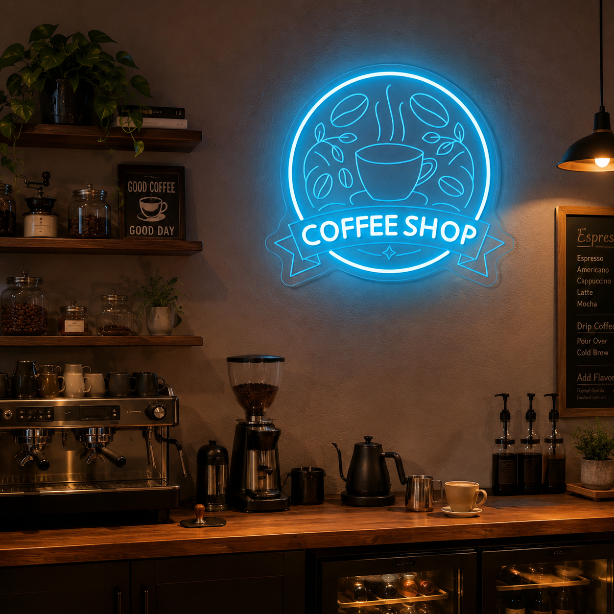 Coffee Shop LED Neon Sign Wall Neon Sign - 02 High-Converting Product Image