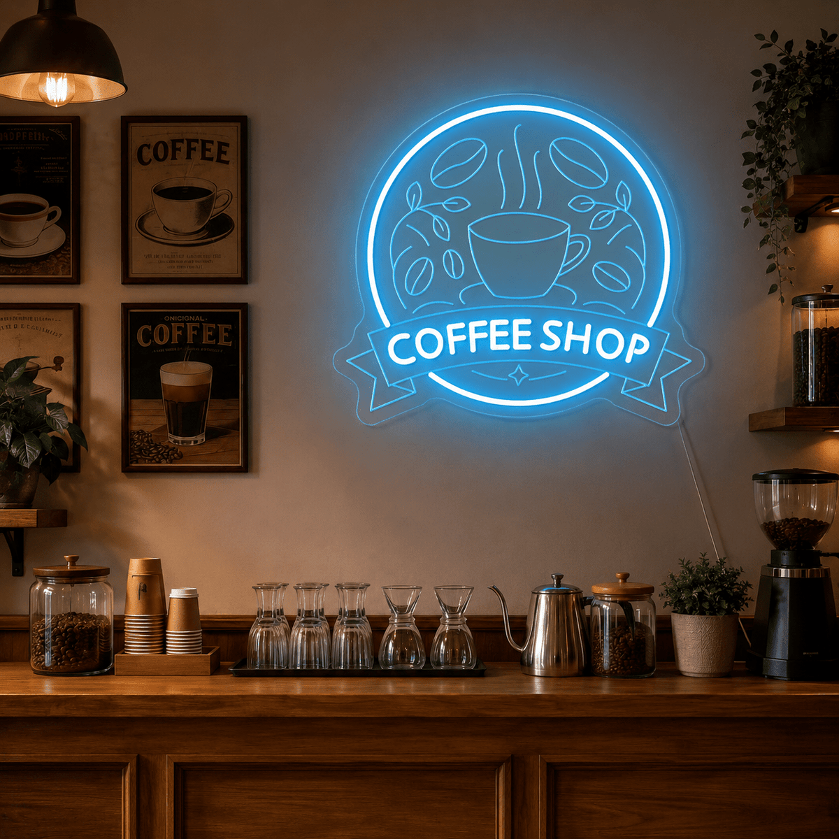 Coffee Shop LED Neon Sign Wall Neon Sign - Shineneon