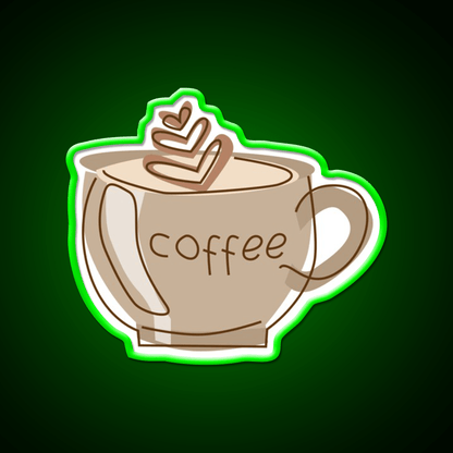 Coffee Snack Food Led Neon Sign Rgb Color - Shineneon
