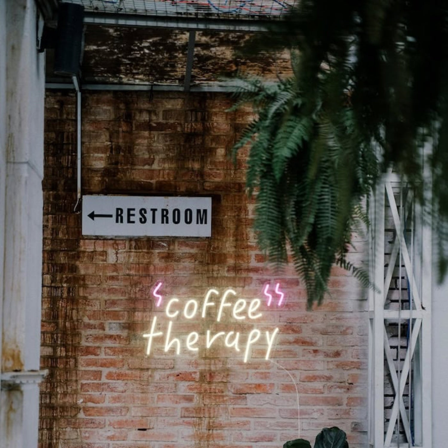 Coffee Therapy Led Neon Sign Wall Art | Shineneon