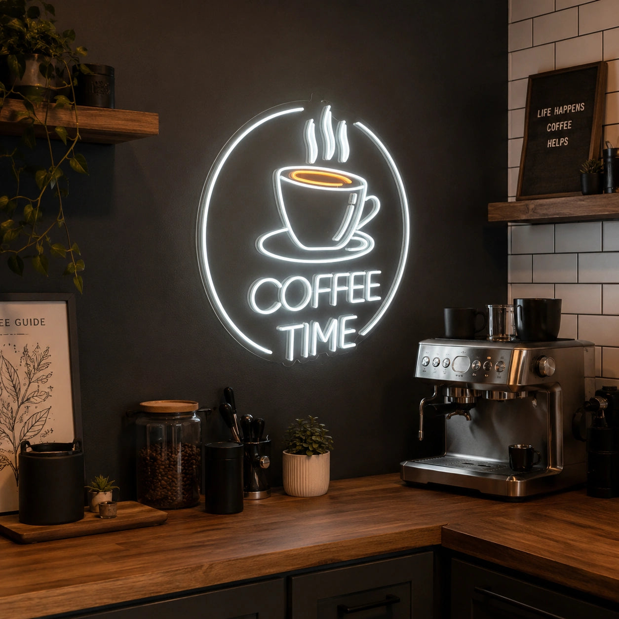 Coffee Time LED Neon Sign - 02 High-Converting Product Image